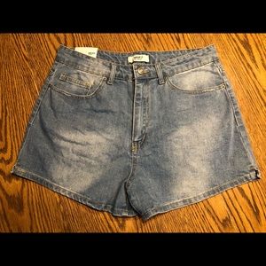 Forever 21 High Rise Denim Shorts